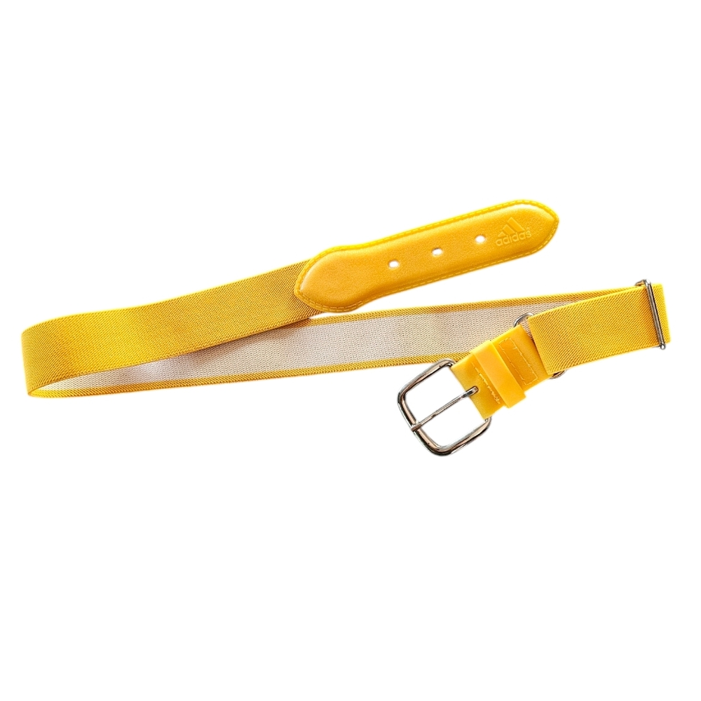 Youth Adjustable Baseball / Softball Belt Adidas Yellow